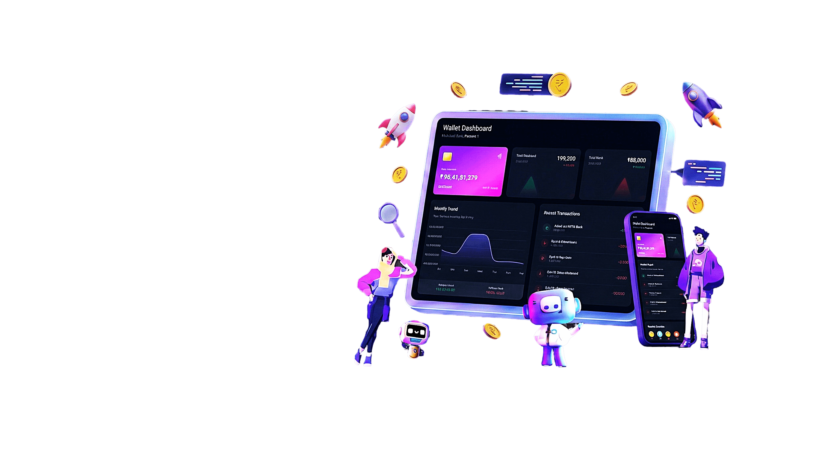 Wallet Dashboard Concept